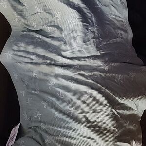 Green white bow sleep shorts